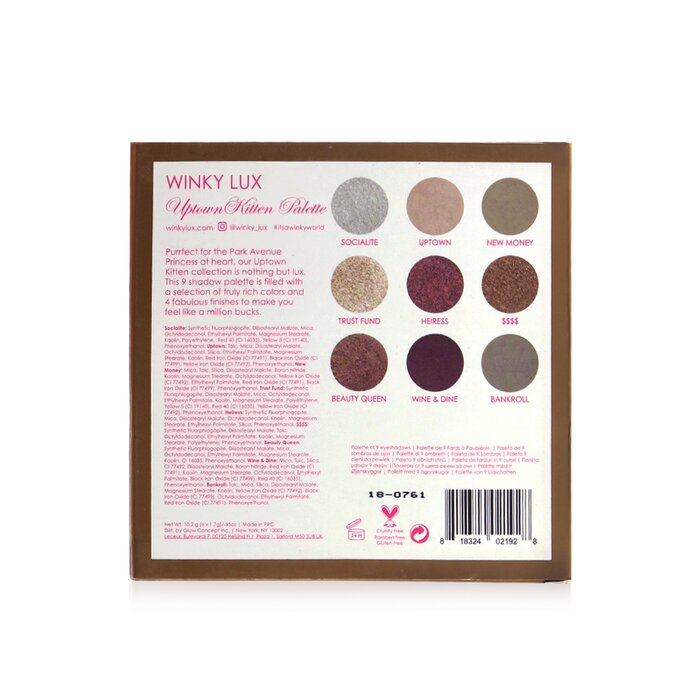 Winky Lux Eyeshadow Palette (9x Eyeshadow) 10.2g/0.35ozProduct Thumbnail