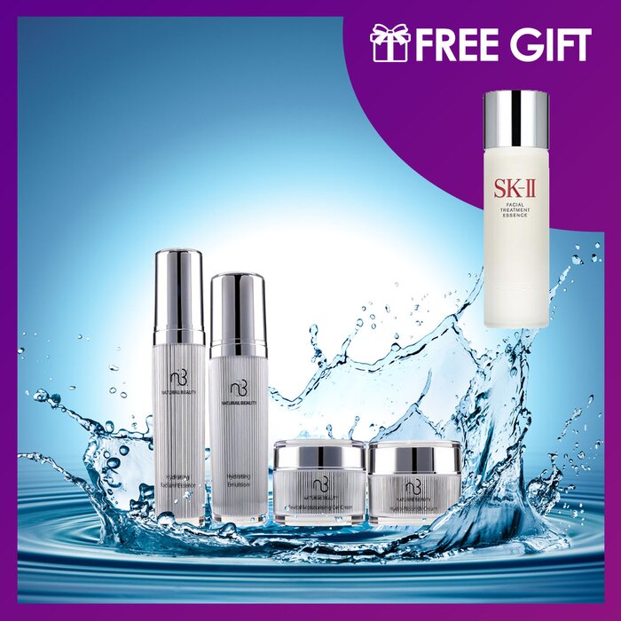 Natural Beauty Hydrating Collection 4pcs Set (Free: SKII Facial Treatment Essence 230ml) 5pcsProduct Thumbnail