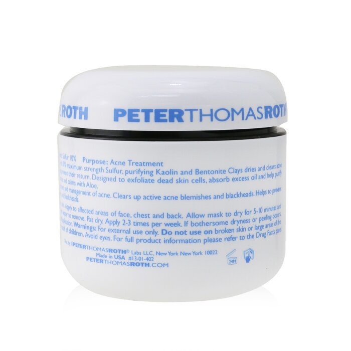 Peter Thomas Roth Therapeutic Sulfur Masque - Acne Treatment (Box Slightly Damaged) 142g/5ozProduct Thumbnail