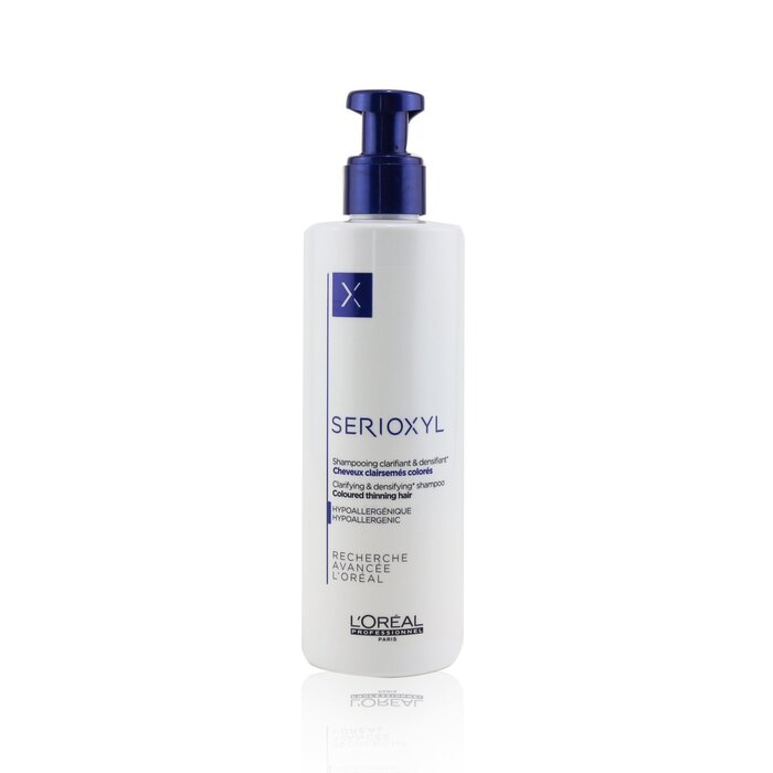 L'Oreal Professionnel Serioxyl Clarifying & Densifying Shampoo (Coloured Thinning Hair) 250ml/8.5ozProduct Thumbnail