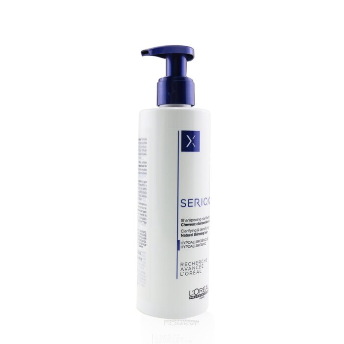 L'Oreal Professionnel Serioxyl Clarifying & Densifying Shampoo (Natural Thinning Hair) שמפו לשיער טבעי ומתדלדל 250ml/8.5ozProduct Thumbnail