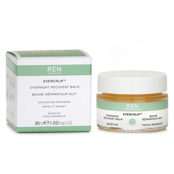 Ren Evercalm Overnight Recovery Balm (For Sensitive Skin) באלם לילה עבור עור רגיש 30ml/1.02ozProduct Thumbnail