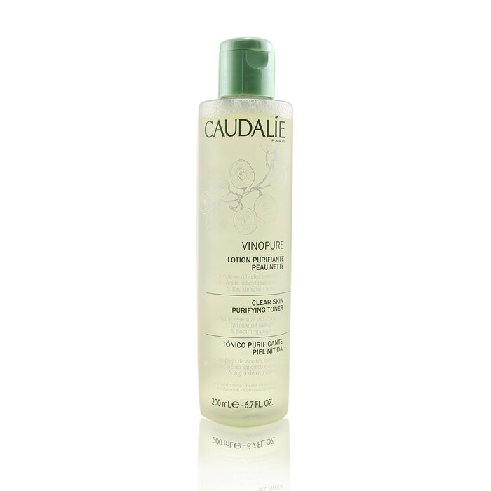 Caudalie Vinopure Clear Skin Очищающий Тоник - для Комбинированной и Жирной Кожи 200ml/6.7ozProduct Thumbnail