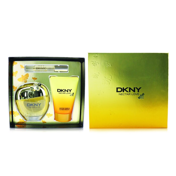 DKNY Nectar Love Coffret: Eau De Parfum Spray 100 ml + Edp Rollerball 10 ml + Shower Gel 100 ml 3pcsProduct Thumbnail