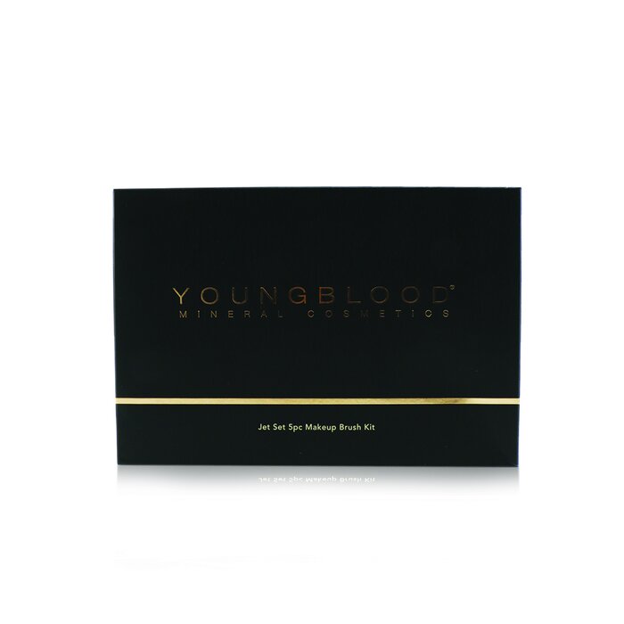 Youngblood 漾布拉 Jet Set 5pc 化妝刷套裝 5pcs+1bagProduct Thumbnail