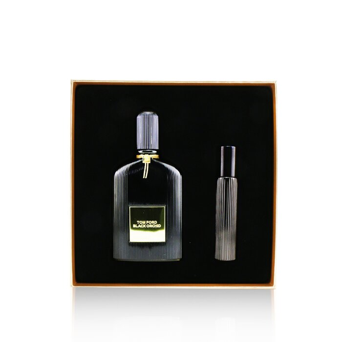 Tom Ford Black Orchid מארז: או דה פרפיום ספריי 50 מ&quot;ל1.7oz + או דה פרפיום ספריי לנסיעות 10 מ&quot;ל 2pcsProduct Thumbnail