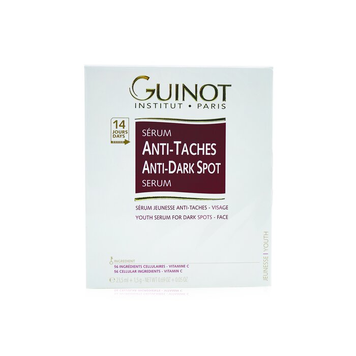 Guinot Anti-Dark Spot Serum - Youth Serum For Dark Spots סרום נגד כתמים כהים 23.5ml+1.5gProduct Thumbnail