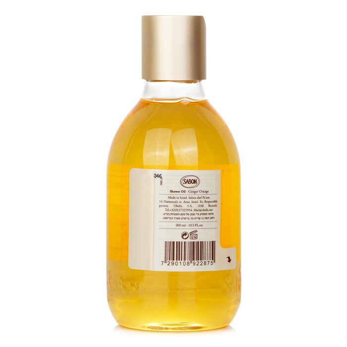Sabon Shower Oil - Ginger Orange (Plastic Bottle) 300ml/10.5ozProduct Thumbnail