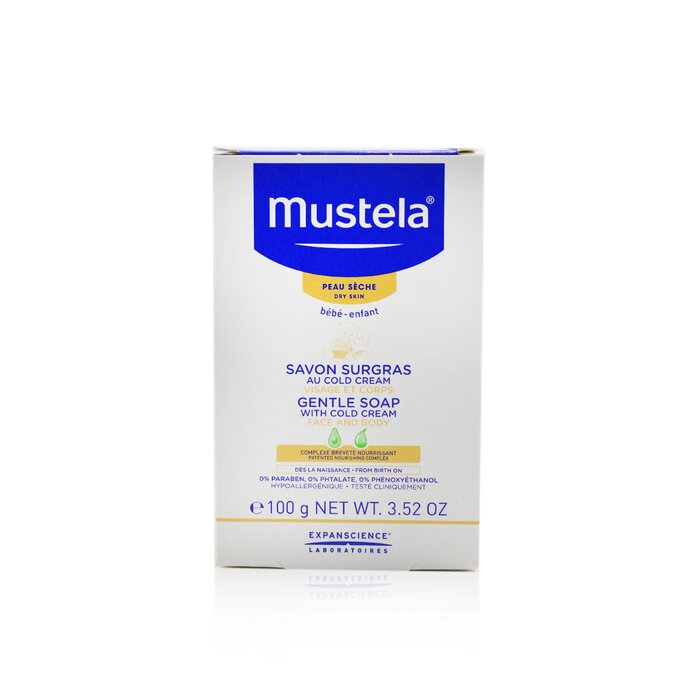 Mustela Gentle Soap With Cold Cream  100g/3.52ozProduct Thumbnail