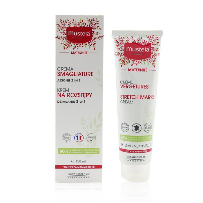 Mustela Maternite 3 in 1 Stretch Marks Cream (tuoksutettu) 150ml/5ozProduct Thumbnail