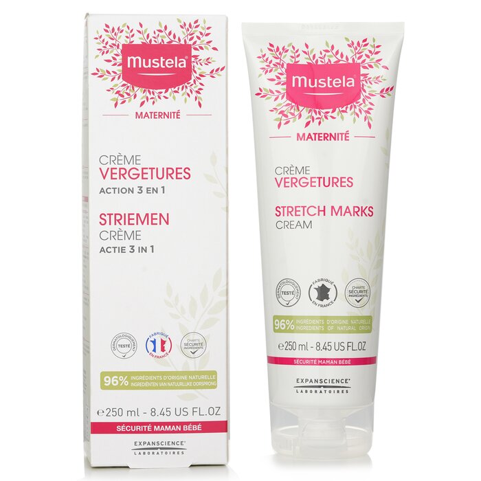 Mustela Maternite 3 In 1 Stretch Marks Cream (Fragranced) 250ml/8.45ozProduct Thumbnail