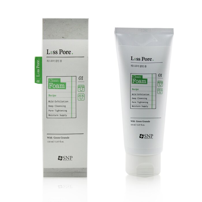 SNP SNP Less Pore Clean Foam 150ml/5.07ozProduct Thumbnail