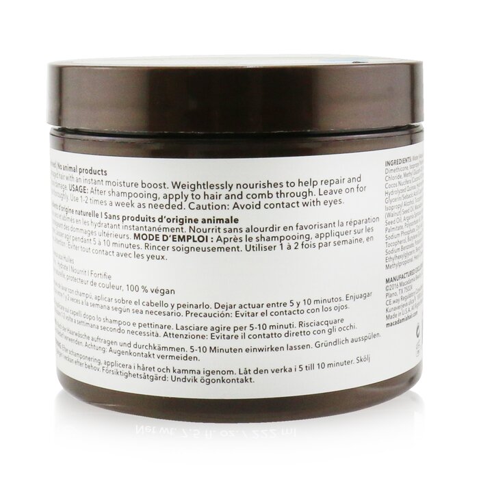Macadamia Natural Oil Professional Weightless Repair Masque (Baby Fine to Fine Textures) 222ml/7.5ozProduct Thumbnail