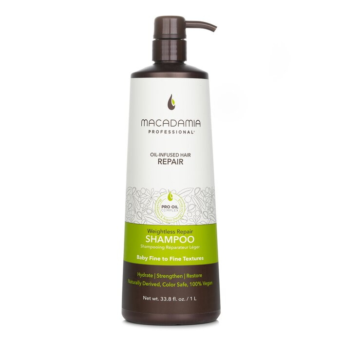 Macadamia Natural Oil 瑪卡奇蹟油 專業滋養修護洗髮水（從嬰兒到細膩的髮質） 1000ml/33.8ozProduct Thumbnail