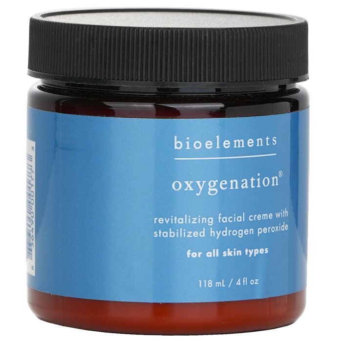 Bioelements Oxygenation - Revitalizing Facial Treatment Creme (Tamanho do salão) - Para tipos de pele muito seca, seca, mista e oleosa 118ml/4ozProduct Thumbnail