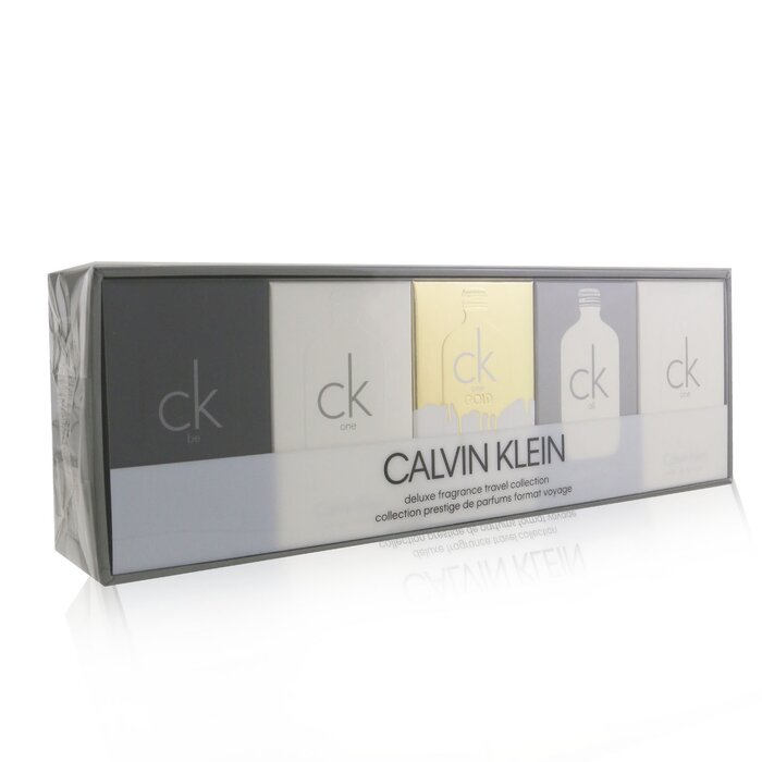Calvin Klein مجموعة مصغرة: CK One ماء تواليت عدد 2 + CK Be ماء تواليت + CK One Gold ماء تواليت + CK All ماء تواليت 5x10ml/0.33ozProduct Thumbnail