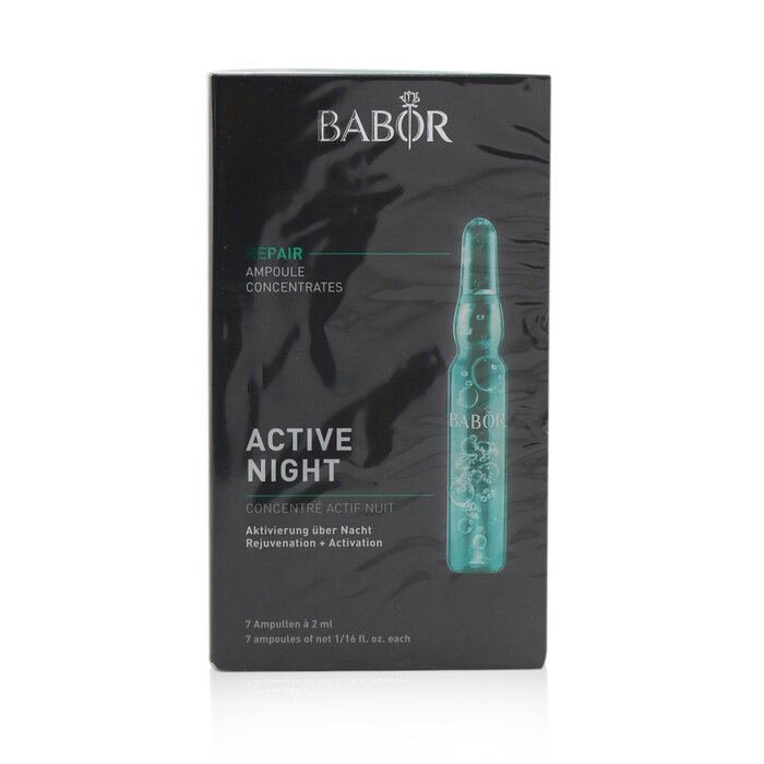 Babor Ampoule Concentrates Repair Active Night (Rejuvenation + Activation) אמפולה לתיקון העור 7x2ml/0.06ozProduct Thumbnail