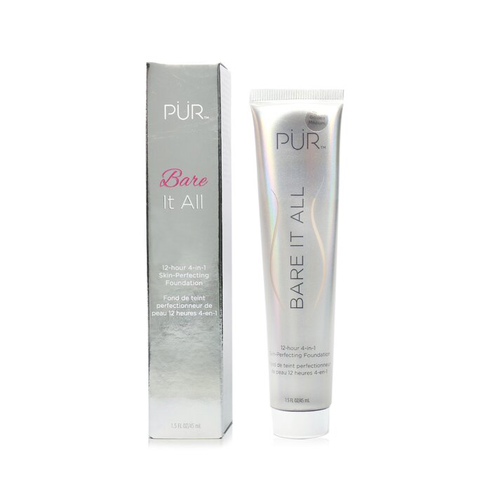 PUR (PurMinerals) Bare It All 12 Hour 4 in 1 Skin Perfecting Foundation פאונדיישן 45ml/1.5ozProduct Thumbnail