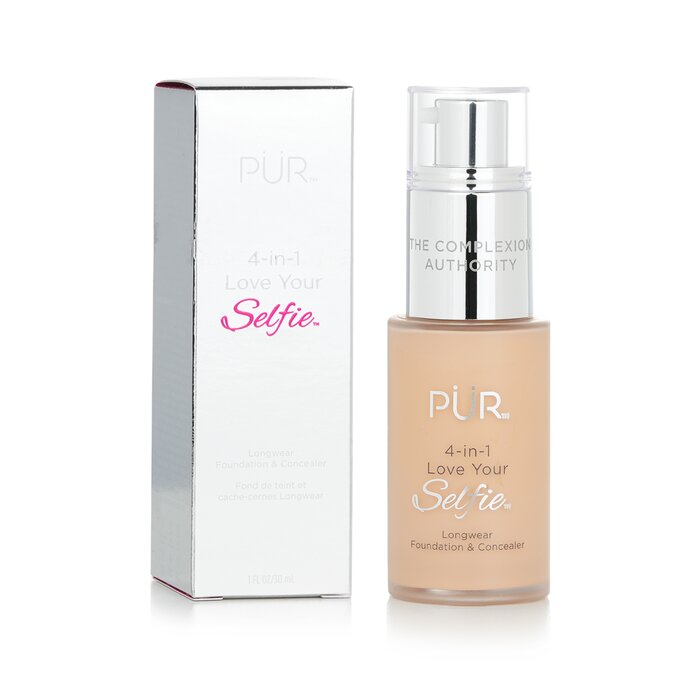 PUR (PurMinerals) 4 in 1 Love Your Selfie Longwear Foundation & Concealer פאונדיישן וקונסילר 30ml/1ozProduct Thumbnail