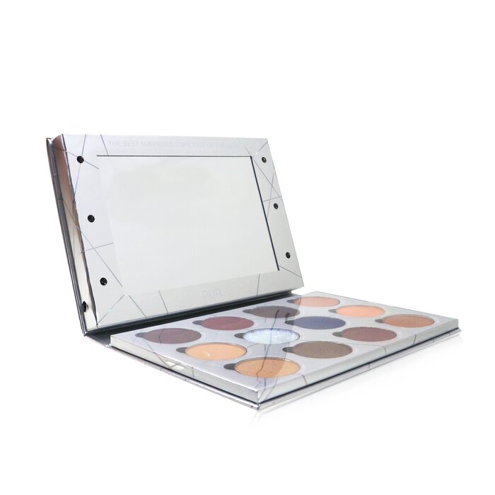 PUR (PurMinerals) 突如其来蓝光眼影盘 Out of the Blue Light Up Vanity Eyeshadow Palette (12x Eyeshadow) 16g/0.56ozProduct Thumbnail