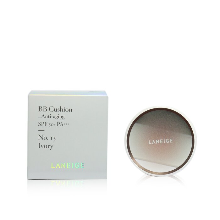Laneige BB Cushion Foundation (Anti Aging) SPF 50 With Extra Refill 2x15g/0.5ozProduct Thumbnail