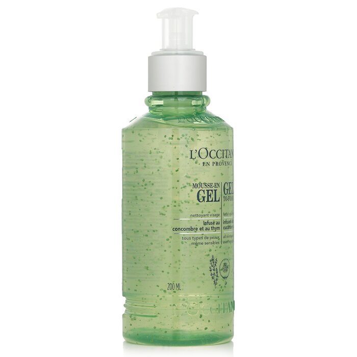 L'Occitane Facial Cleanser - Gel To-Foam (For All Skin Types, Even Sensitive) 200ml/6.7ozProduct Thumbnail