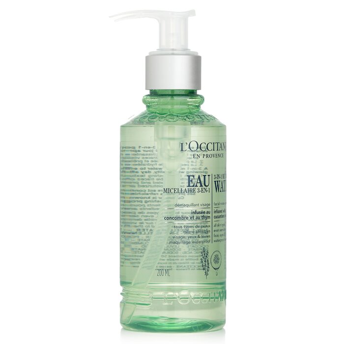L'Occitane Facial Make-Up Remover - 3-In-1 Micellar Water (For All Skin Types)  200ml/6.7ozProduct Thumbnail
