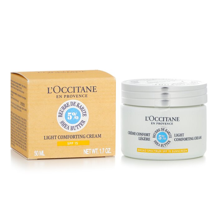 L'Occitane كريم مريح خفيف بـ5% زبدة شيا SPF 15 50ml/1.7ozProduct Thumbnail