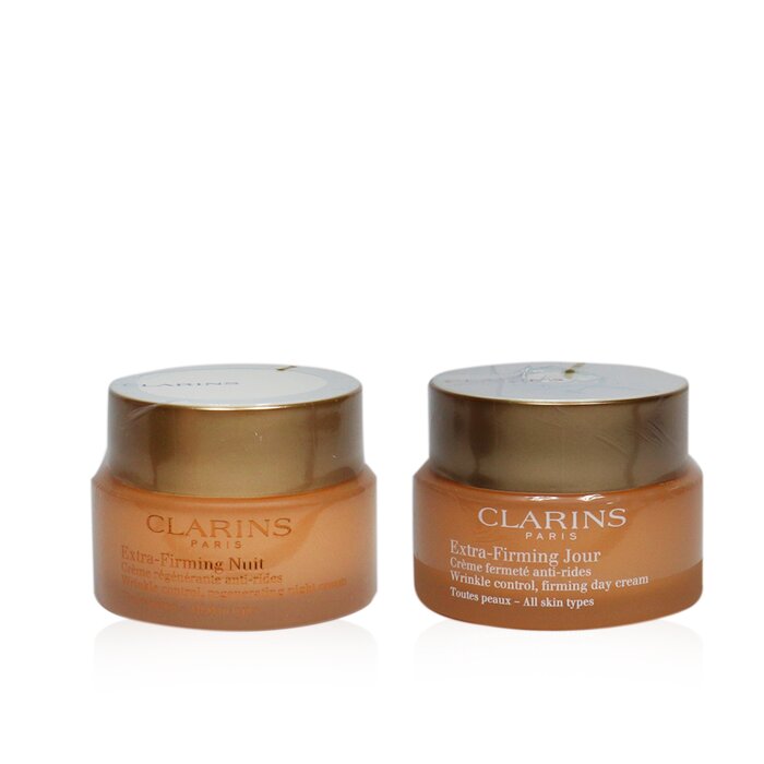 クラランス Clarins Extra-Firming Partners (All Skin Types): Firming Day Cream 50ml/1.7oz+ Firming Night Cream 50ml/1.7oz 2pcsProduct Thumbnail