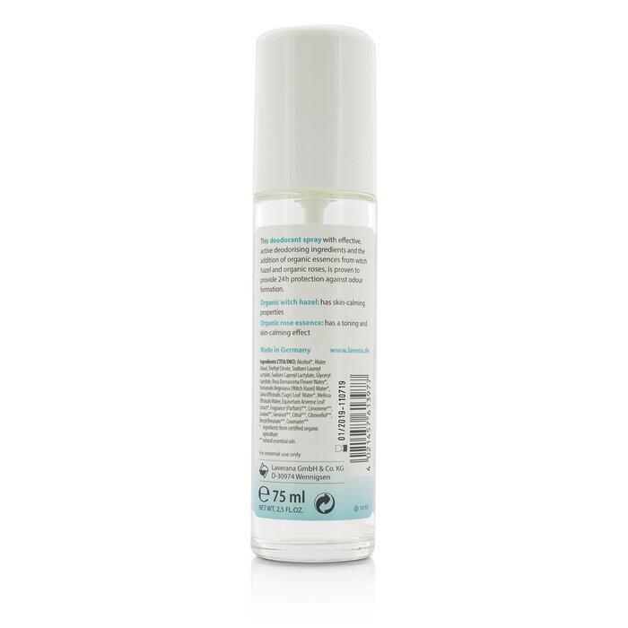 Lavera 萊唯德 24h Basis Sensitiv Deodorant Spray (Exp. Date 09/2020) 75ml/2.5ozProduct Thumbnail