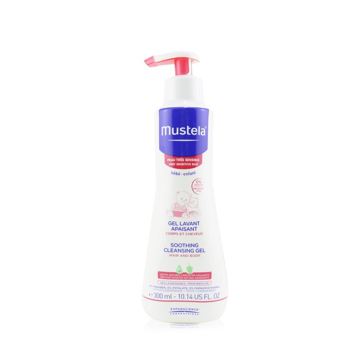 Mustela 慕之恬廊  Soothing Cleansing Gel For Very Sensitive Skin - Hair & Body (Exp. Date 10/2020) 300ml/10.14ozProduct Thumbnail