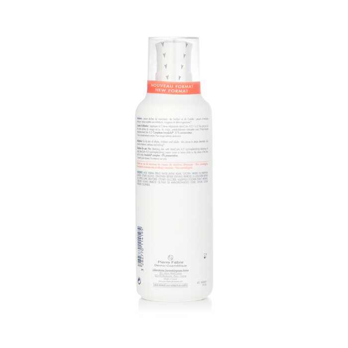 Avene XeraCalm AD Lipid-Replenishing Cream - สำหรับผิวแห้งที่มีแนวโน้มเป็นโรคผิวหนังภูมิแพ้หรือมีอาการคัน 400ml/13.5ozProduct Thumbnail