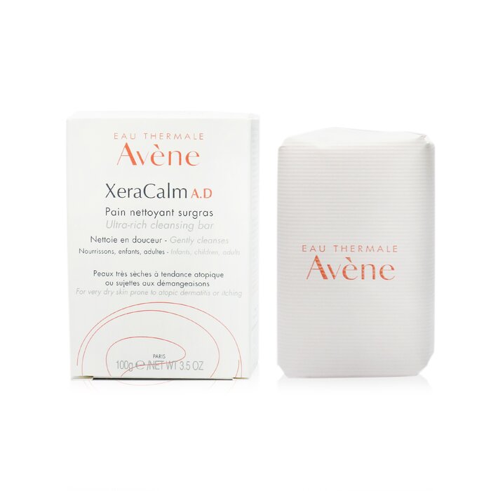 Avene 雅漾  XeraCalm A.D舒敏滋養潔膚皂 -乾燥及皮炎或瘙癢肌膚 100g/3.5ozProduct Thumbnail