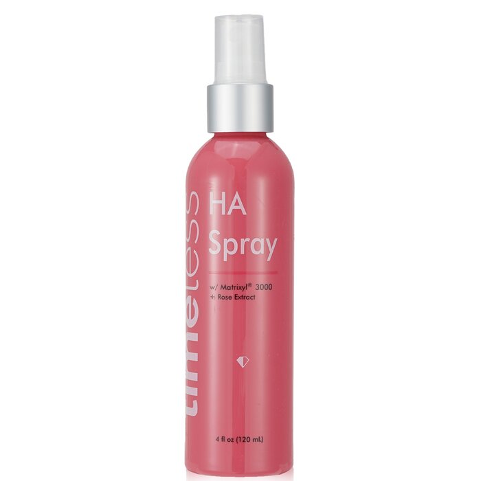 Timeless Skin Care HA (hyaluronihappo) Matrixyl 3000+Rose Spray 120ml/4ozProduct Thumbnail