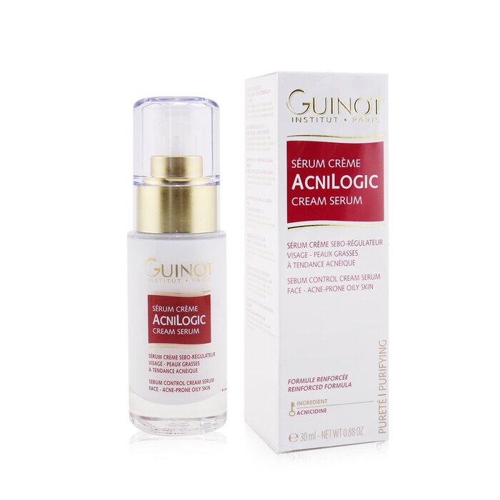 Guinot AcniLogic Cream Serum - Sebum Control Cream Serum For Face (For Acne-Prone Oily Skin) 30ml/0.88ozProduct Thumbnail