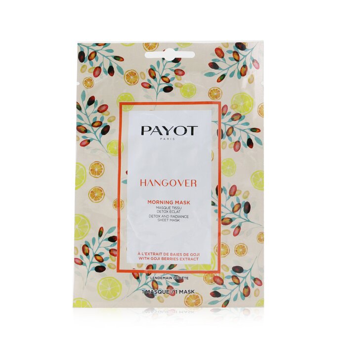 Payot Morning Mask (Hangover) - Тканевая Маска Детокс для Сияния Кожи 15pcsProduct Thumbnail