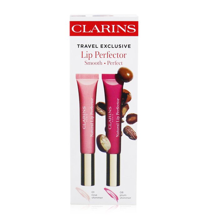Clarins Natural Lip Perfector Duo (2x Lip Perfector) 2x12ml/0.35ozProduct Thumbnail