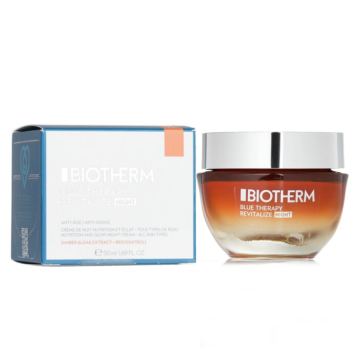 Biotherm Blue Therapy Amber Algae Revitalize Intensely Revitalizing Night Cream 50ml/1.69ozProduct Thumbnail
