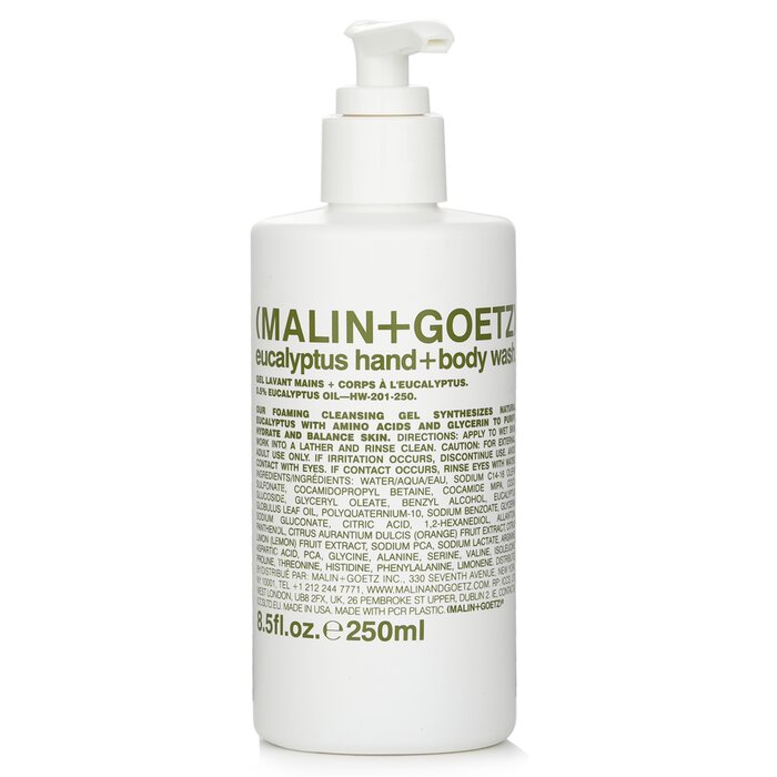 MALIN+GOETZ Евкалипт за измиване на ръце+тяло 250ml/8.5ozProduct Thumbnail