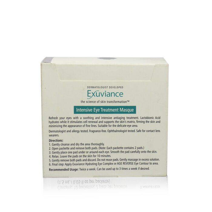 Exuviance Intensive Eye Treatment Pads (Box Slightly Damaged) 12 ApplicationsProduct Thumbnail