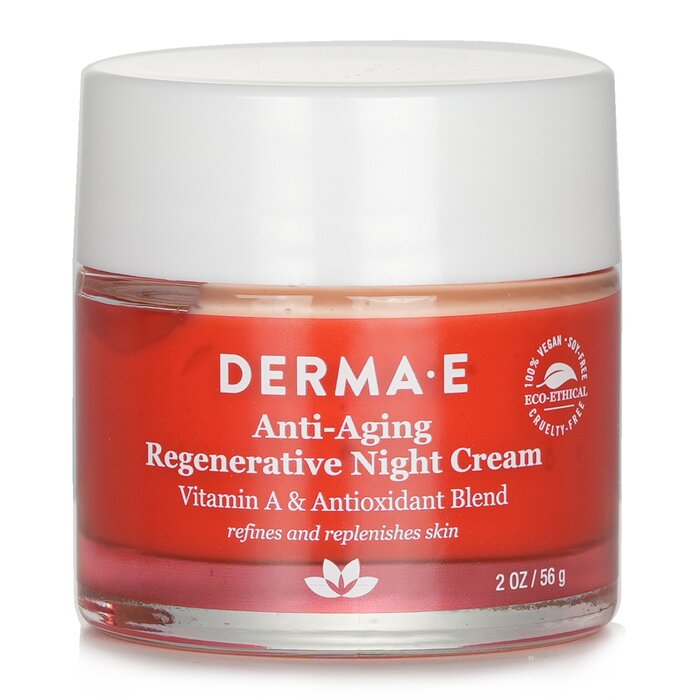 Derma E Crema Anti-Arrugas de Noche Regeneradora Anti-Envejecimiento 56g/2ozProduct Thumbnail