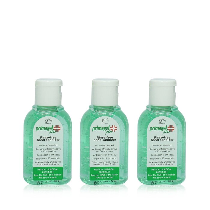 PrimaGel Plus Desinfectante de Manos Sin Enjuague Trío Pack 3x50ml/1.7ozProduct Thumbnail