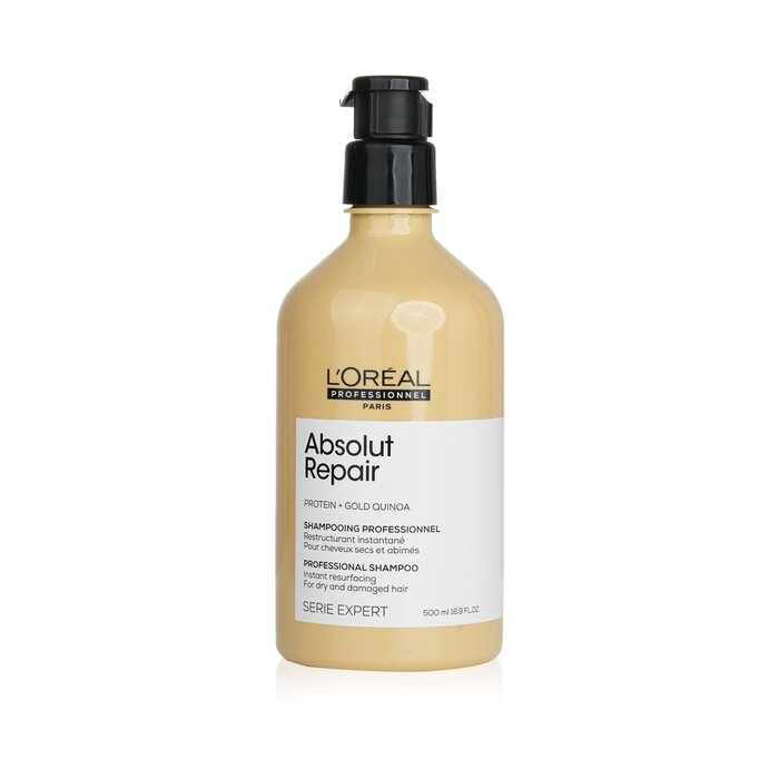 L'Oreal Professionnel Serie Expert - Absolut Repair Gold Quinoa + Protein Champú Resurgidor Instantáneo 500ml/16.9ozProduct Thumbnail