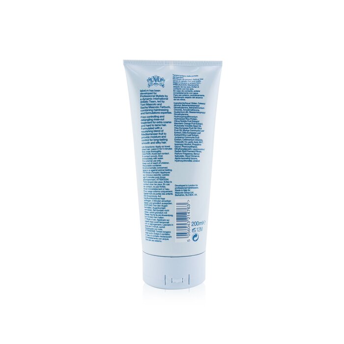 Label.M Anti-Frizz Mask (Ultra-Conditioning For Longer-Lasting, Frizz-Free and Silky Hair) מסכה נגד שוונצים 200ml/6.7ozProduct Thumbnail