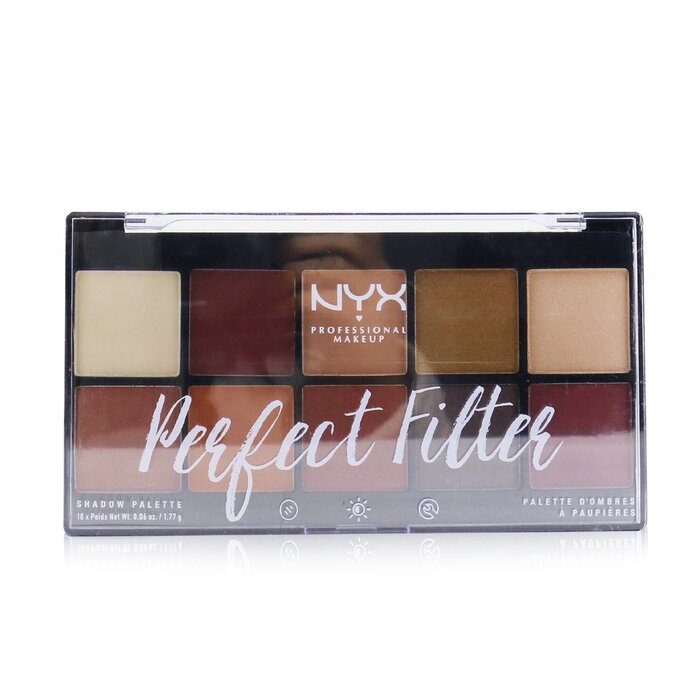NYX Perfect Filter Shadow Palette פלטת צלליות 10x1.77g/0.06ozProduct Thumbnail