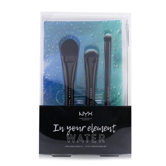 NYX In Your Element Water Набор Кистей 3pcs+1PouchProduct Thumbnail