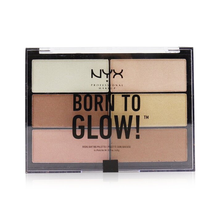 NYX Born To Glow! Highlighting Palette 6x4.8g/0.17ozProduct Thumbnail