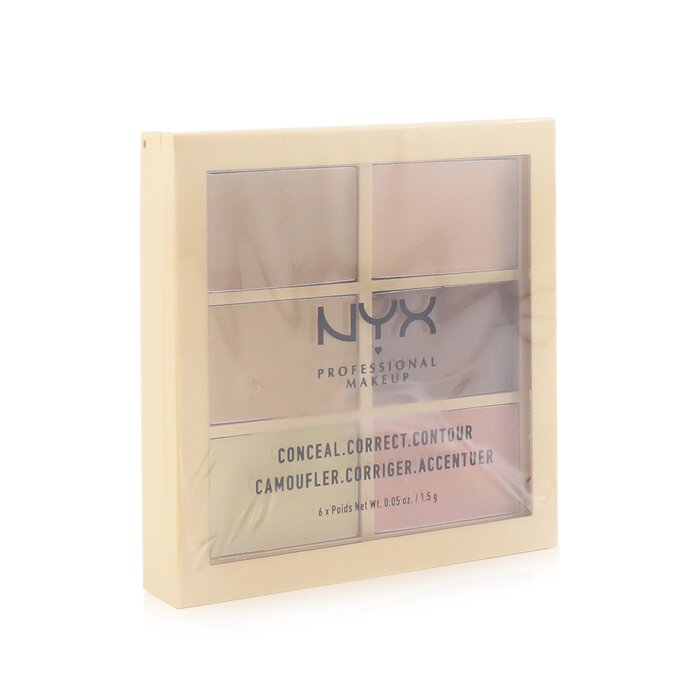 NYX Conceal, Correct, Contour Palette 6x1.5g/0.05ozProduct Thumbnail