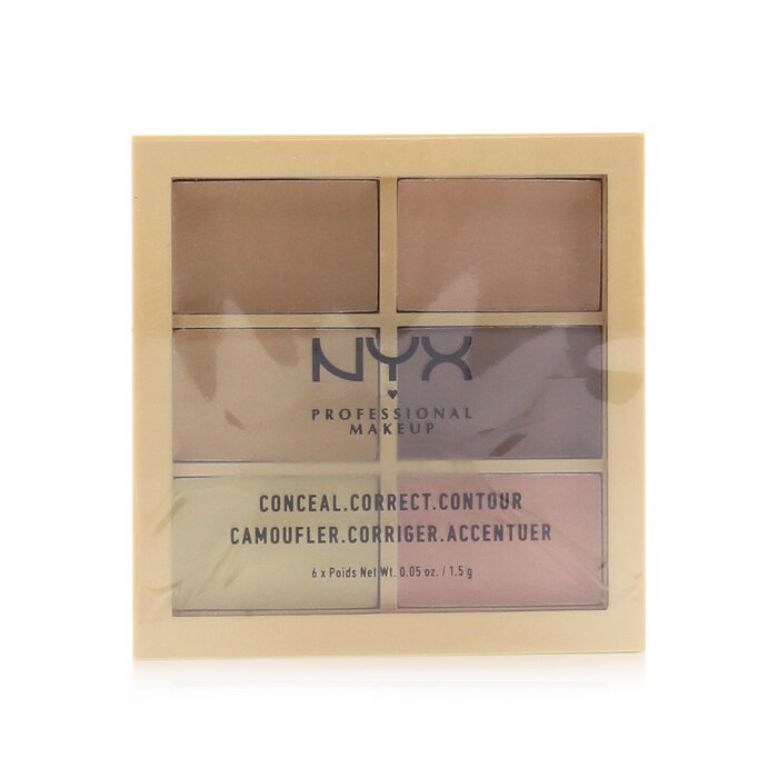 NYX Conceal, Correct, Contour Palette 6x1.5g/0.05ozProduct Thumbnail