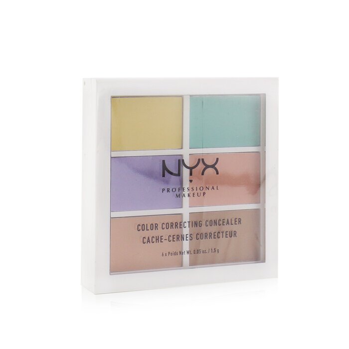NYX Color Correcting Palette (Conceal, Correct, Contour) 6x1.5g/0.05ozProduct Thumbnail